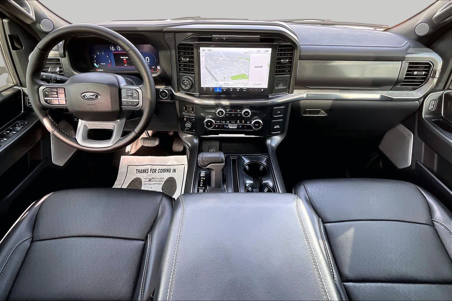 Used 2025 Carbonized Gray Metallic Ford LARIAT image 13