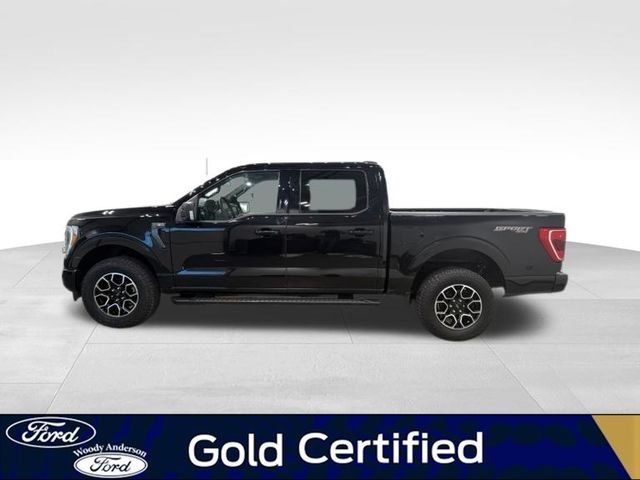 Certified Used 2023 Black Metallic Ford XLT image 2