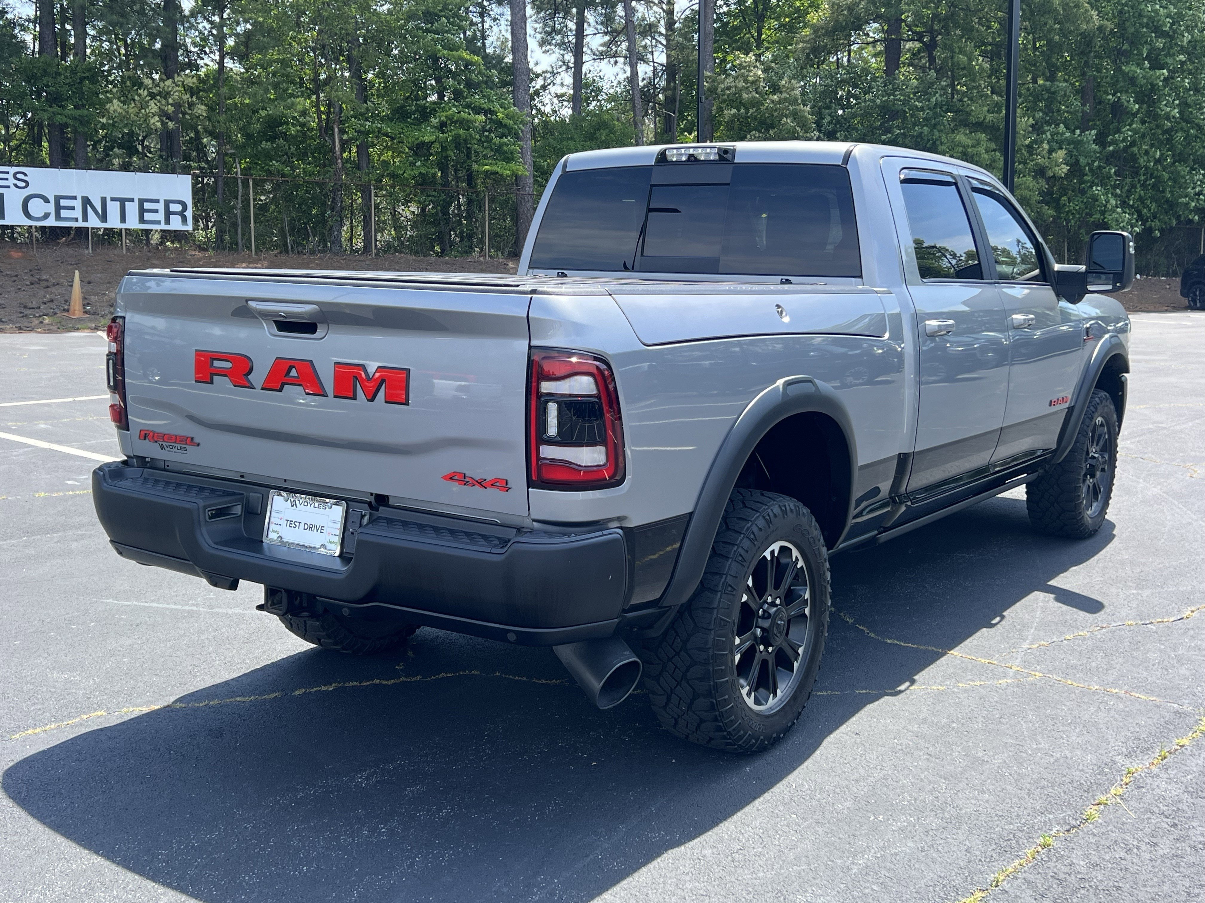 Used 2023 Billet Silver Metallic Clearcoat Ram Power Wagon Rebel image 8