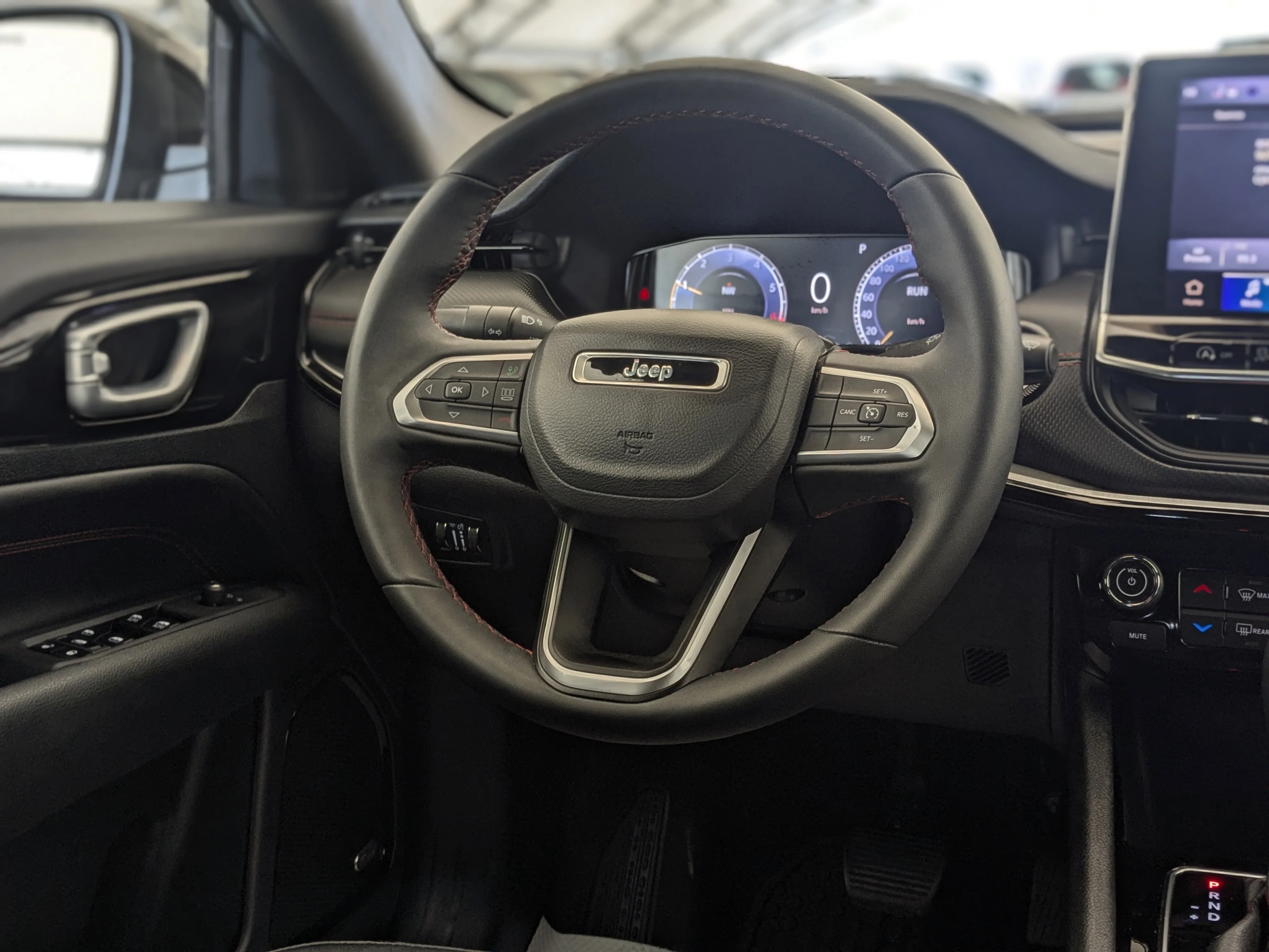 Used 2024 Black Jeep Trailhawk - Sun & Sound Group - Dual Pane Sunroof - Leather - NAV & More image 16