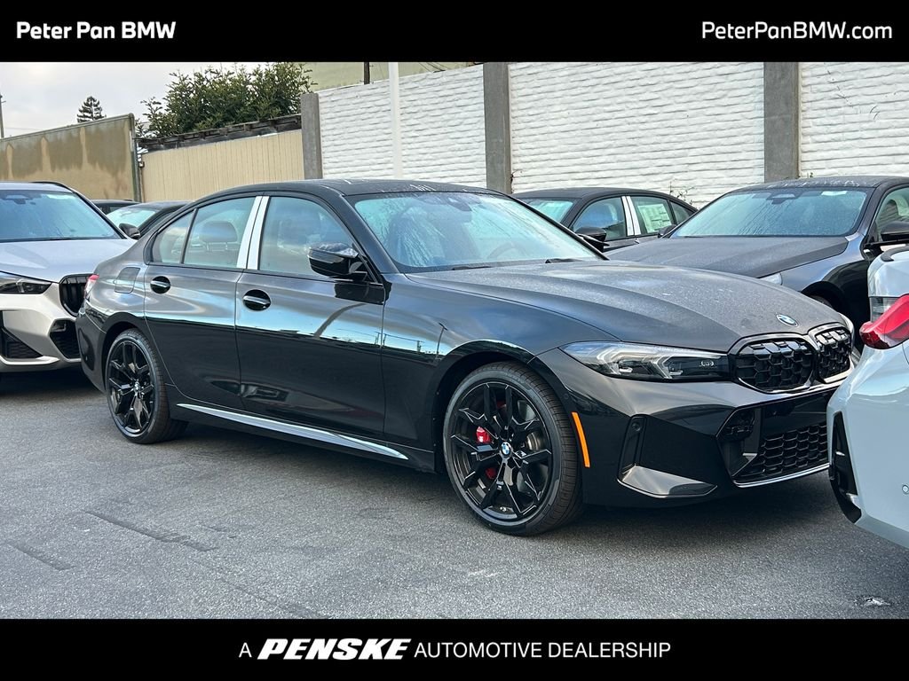 New 2026 Black Sapphire Metallic BMW M340i image 1