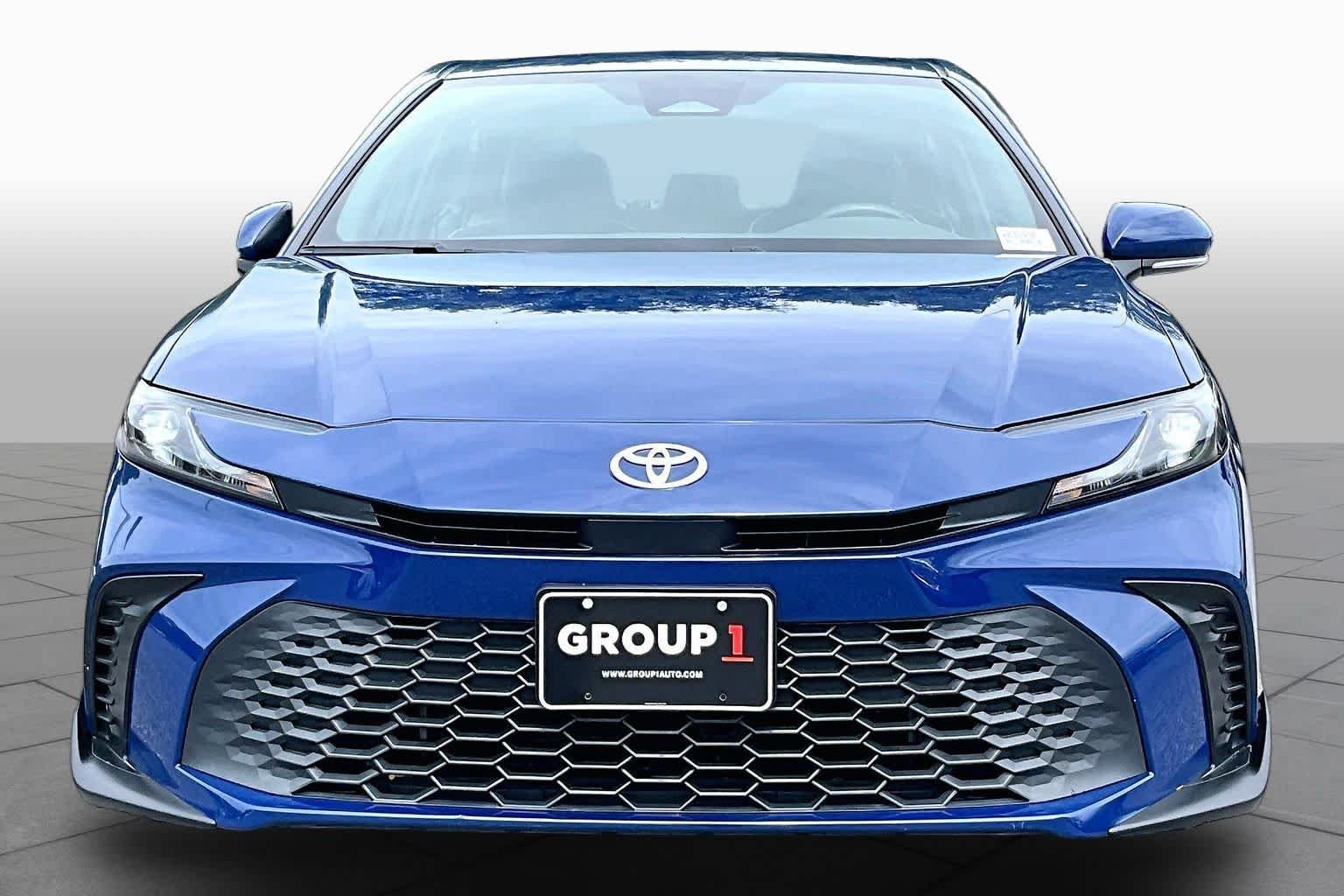Certified Used 2025 Reservoir Blue Toyota SE image 3