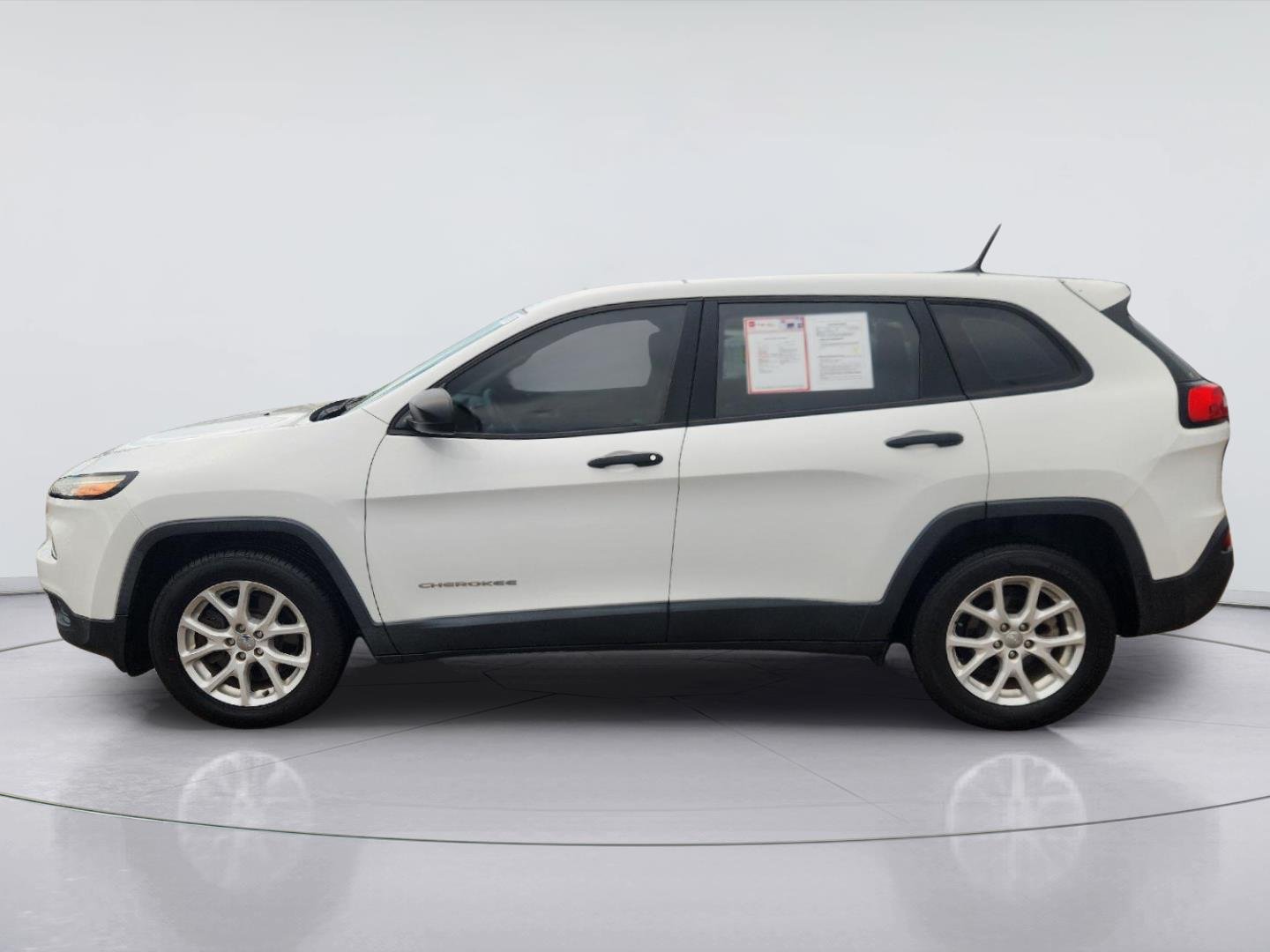 Used 2015 Bright White Clearcoat Jeep Sport image 4