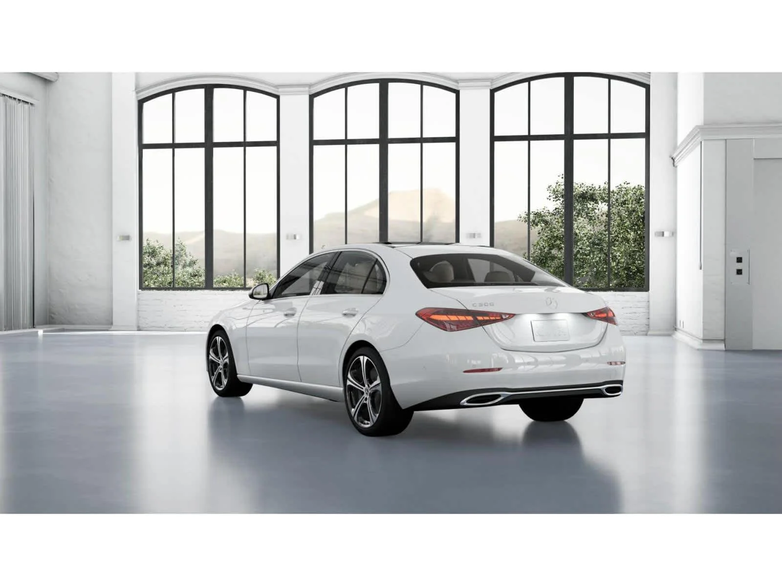 Used 2023 Polar White Mercedes-Benz C 300 image 27