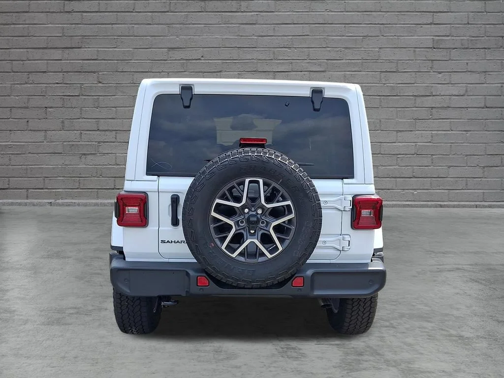 New 2026 Bright White Clearcoat Jeep Sahara image 7