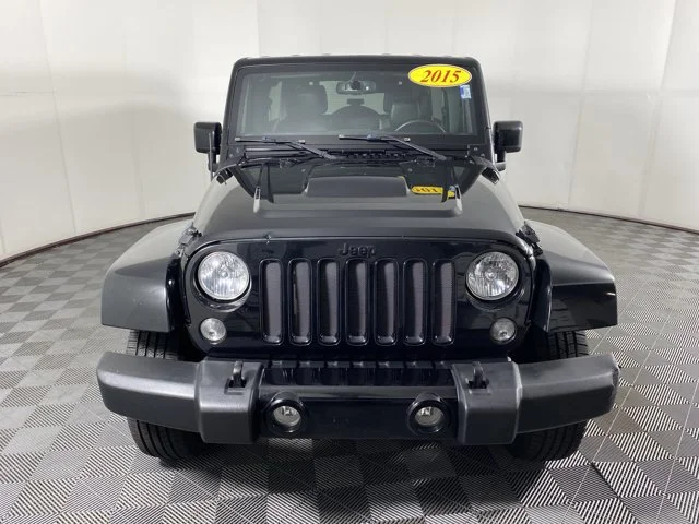 Used 2015 Black Jeep Unlimited Sahara image 10