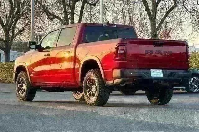 New 2026 Molten Red Pearl-Coat Exterior Paint RAM REBEL image 6