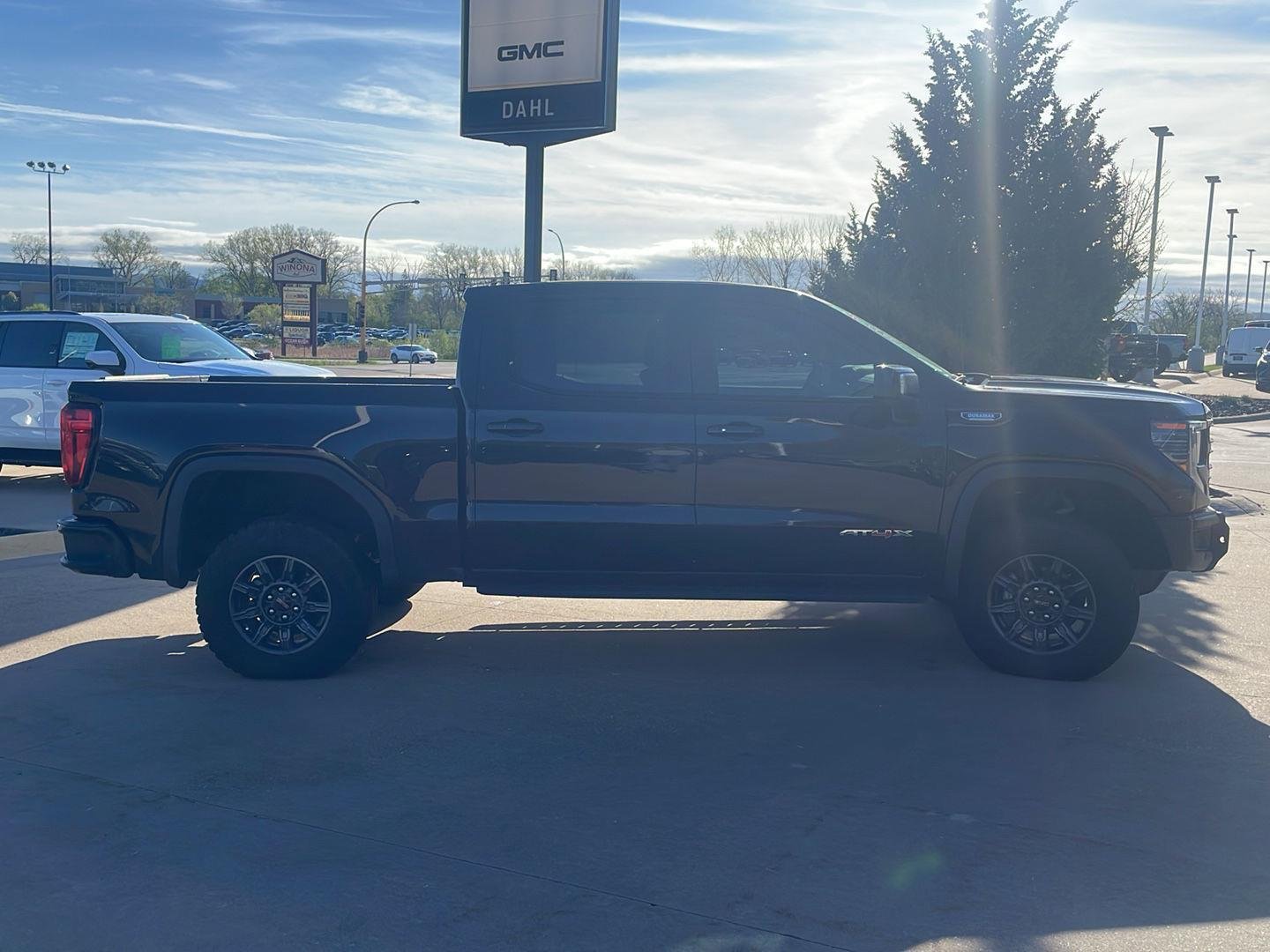 Used 2025 GMC Sierra 1500 AT4X with VIN 3GTUUFE84SG195946 for sale in Winona, Minnesota