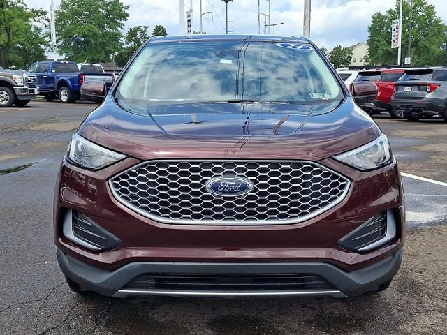 Certified Used 2024 Burgundy Ford SEL image 2