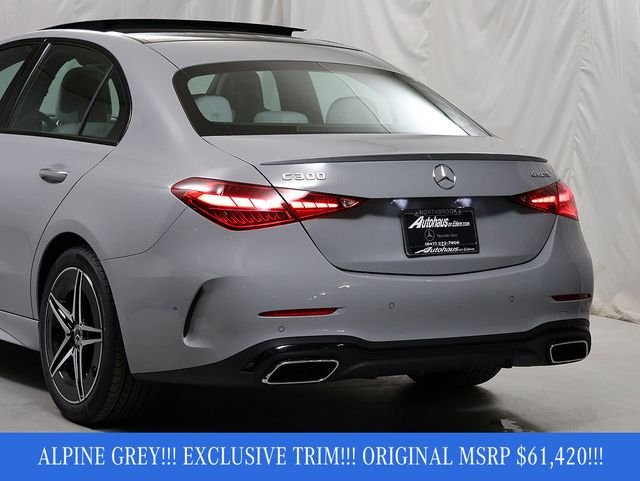 Certified Used 2026 MANUFAKTUR Alpine Grey Mercedes-Benz C 300 image 8