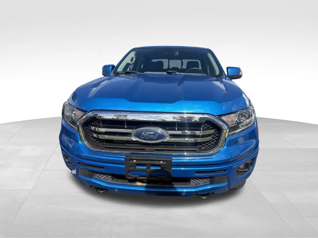 Used 2021 Blue Ford Lariat image 2