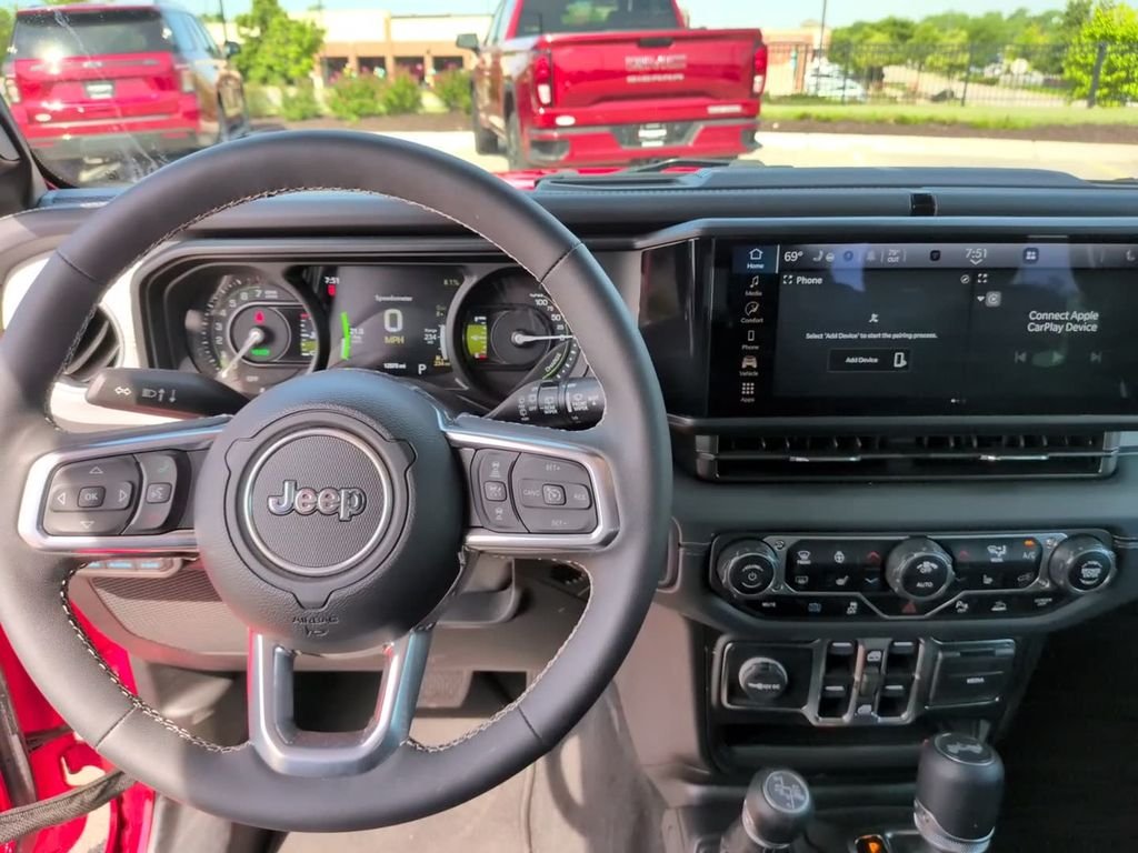 Used 2025 Red Jeep Sahara 4xe image 27
