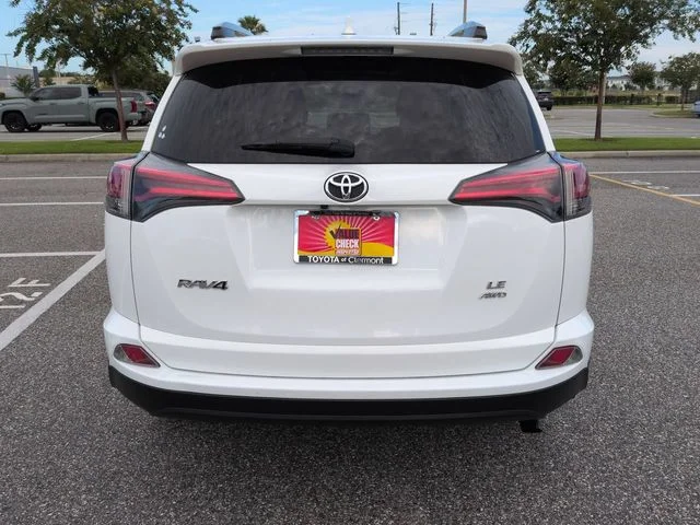 Used 2017 White Toyota LE image 5