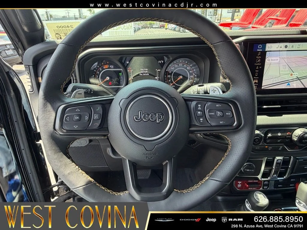 New 2024 Black Clear-Coat Exterior Paint Jeep Rubicon 392 image 24