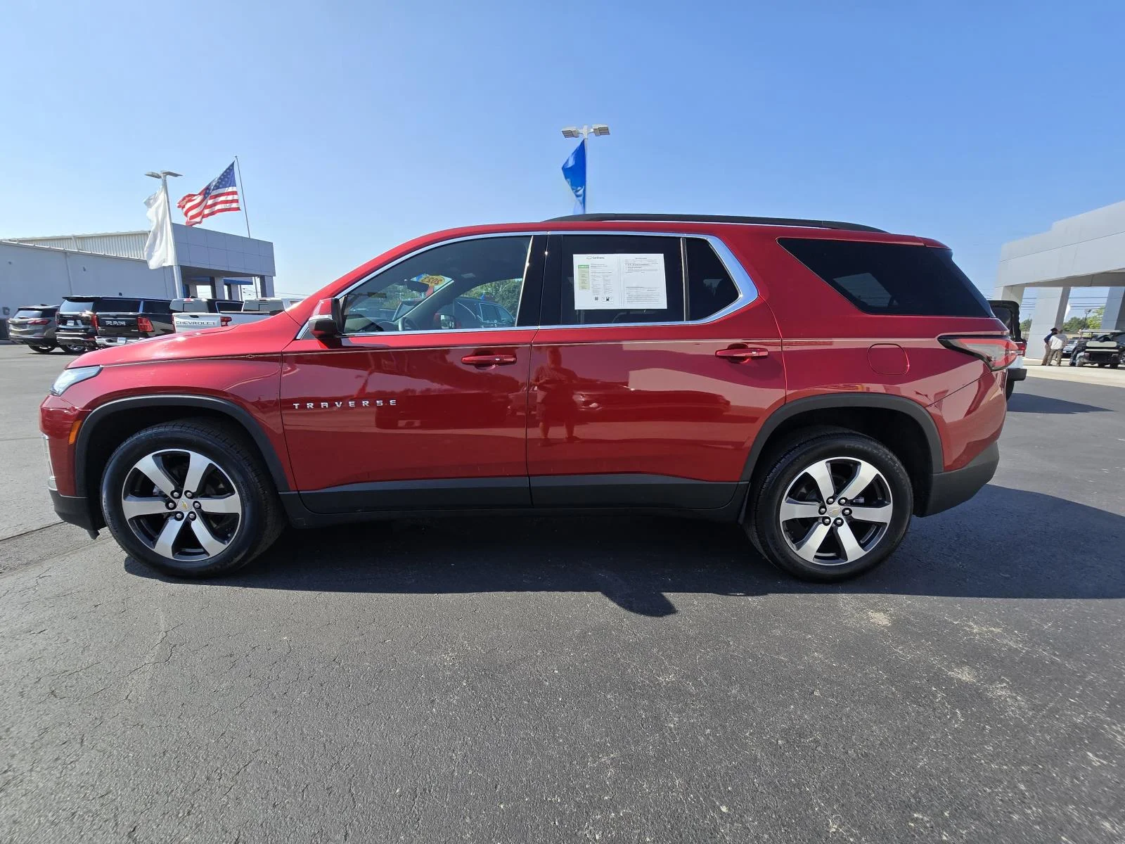 Used 2023 RADIANT RED TINTCOAT Chevrolet LT Leather image 4