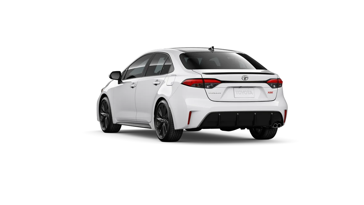 New 2026 Ice Cap with Midnight Black Metallic roof Toyota XSE image 26
