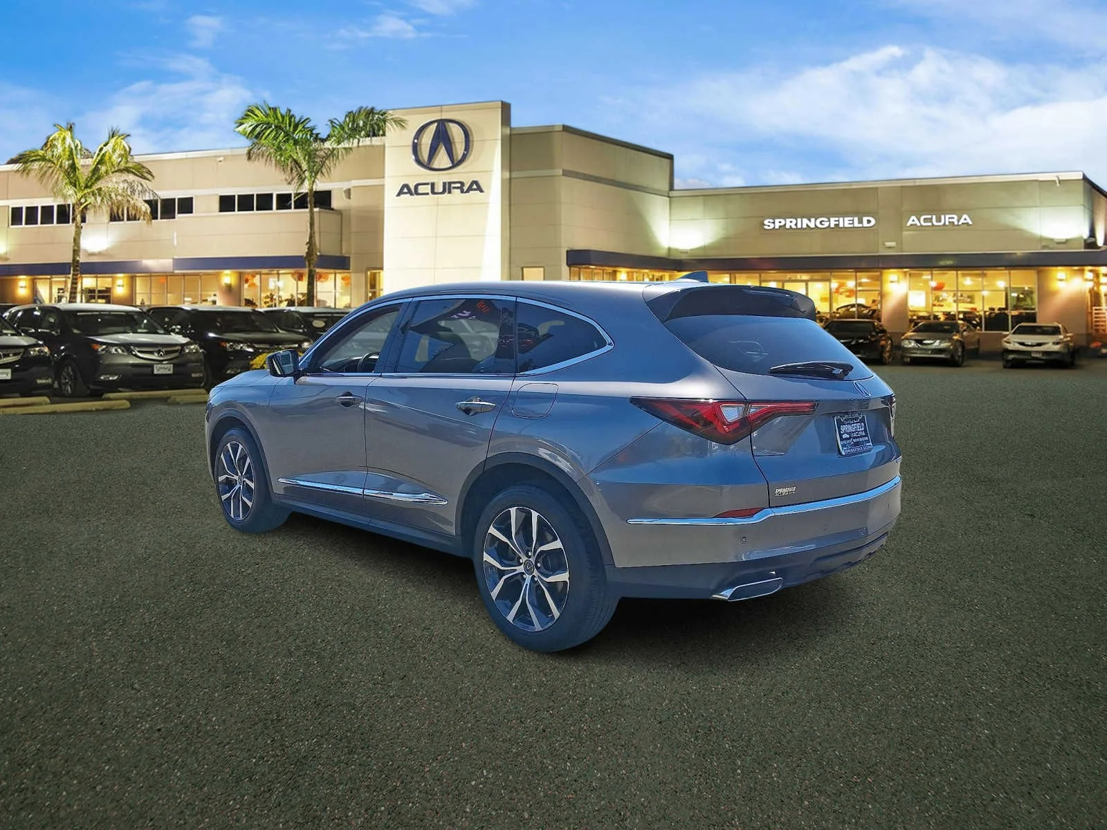 Certified Used 2023 Liquid Carbon Metallic Acura SH-AWD TECH image 5