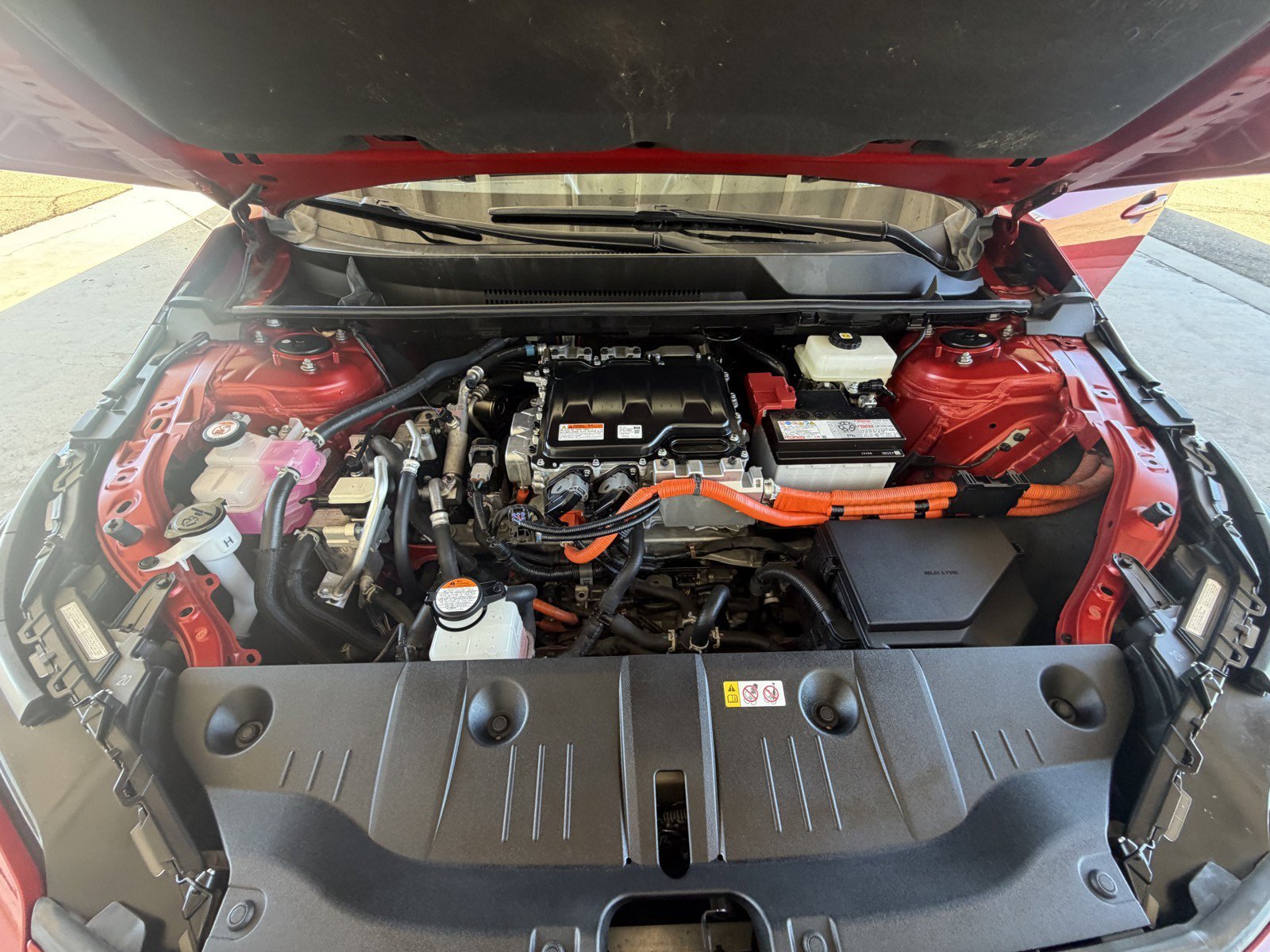 Certified Used 2023 Supersonic Red Toyota XLE image 27