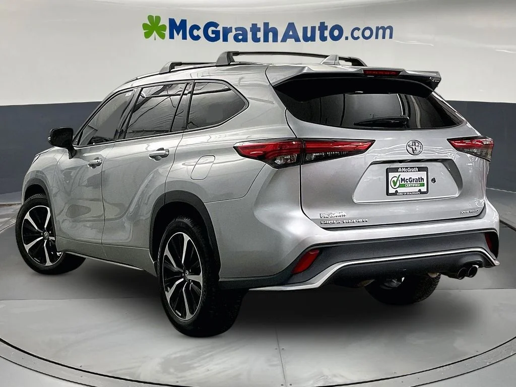 Used 2021 Silver Toyota XSE image 3