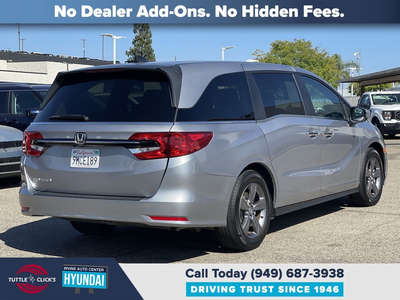 Used 2024 Modern Steel Metallic Honda EX image 6
