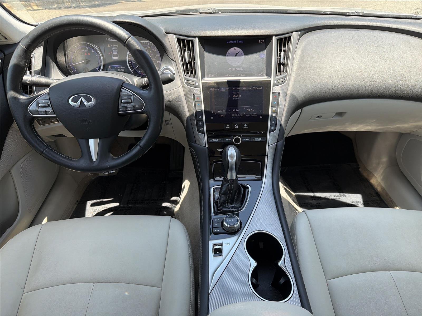 Used 2015 INFINITI Q50 Premium with VIN JN1BV7AP4FM343008 for sale in Matthews, NC