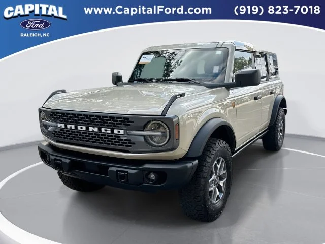 Used 2025 Beige Ford Badlands image 1