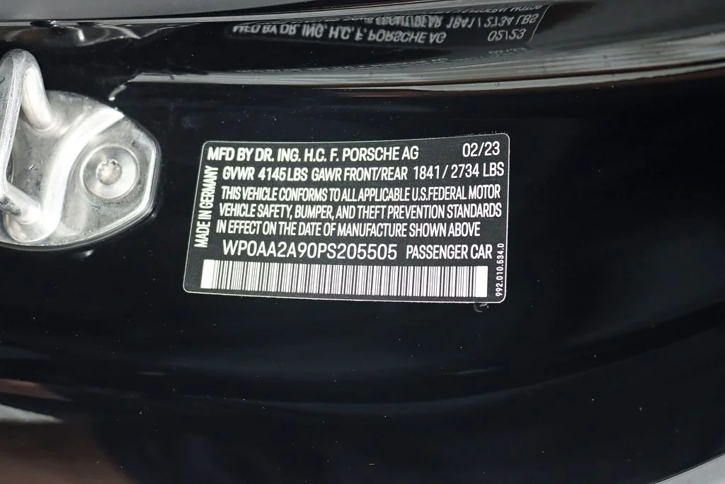Used 2023 Black Porsche Carrera T image 38