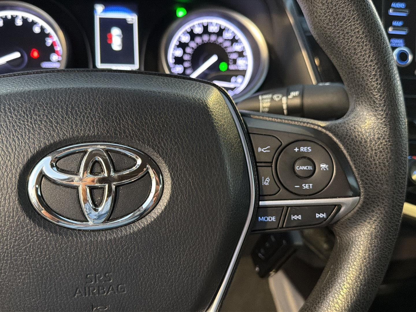 Certified Used 2022 Midnight Black Metallic Toyota LE image 22