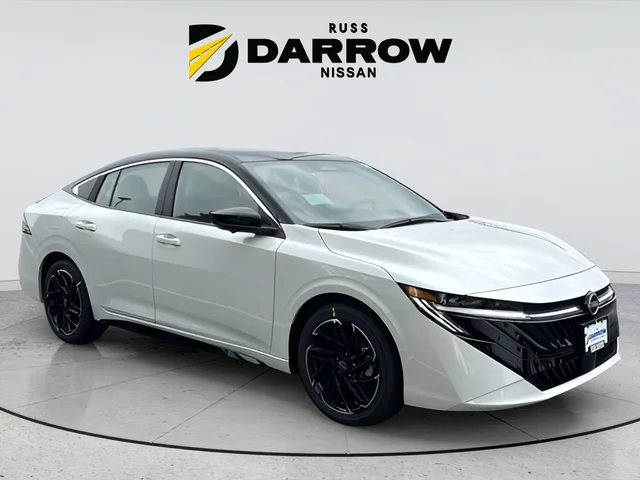 New 2026 Aspen White TriCoat / Super Black Two-tone Nissan SR image 8