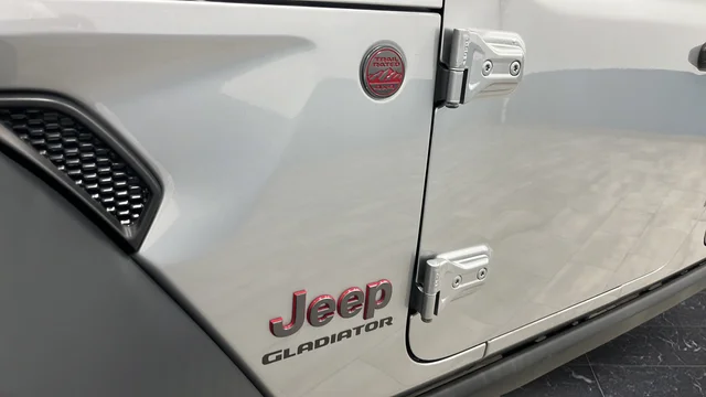 Used 2021 Billet Silver Metallic Clearcoat Jeep Rubicon image 42