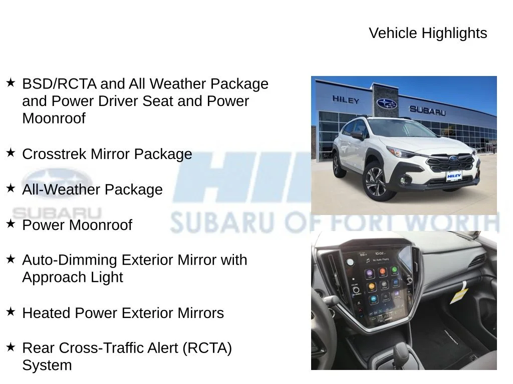 New 2026 CRYSTAL WHITE PEARL Subaru Premium image 5