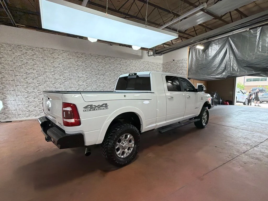 Used 2022 Bright White Clearcoat Ram Laramie image 7