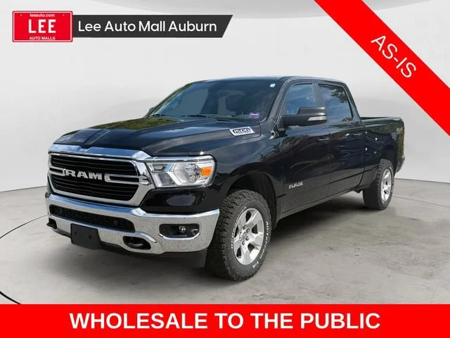Used 2021 Diamond Black C Ram Big Horn image 1