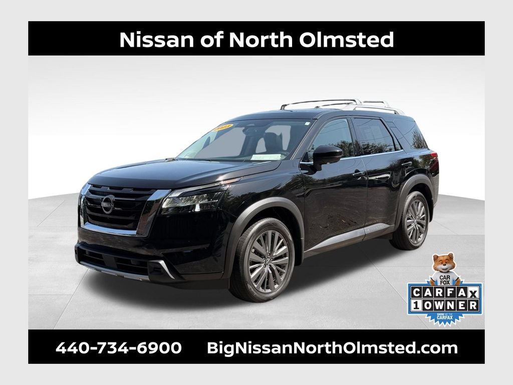 Certified Used 2023 Super Black Nissan SL image 1