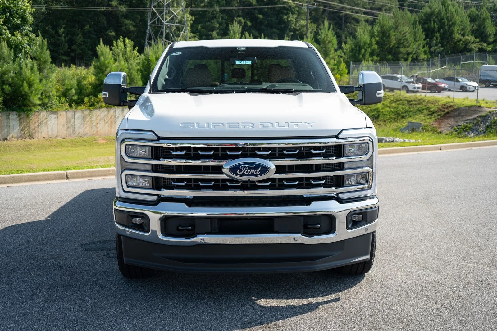 New 2026 Star White Metallic Tri-Coat Ford F-250® Lariat® image 8
