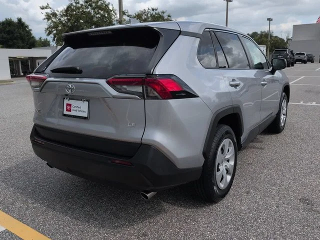 Certified Used 2024 Silver Toyota LE image 4