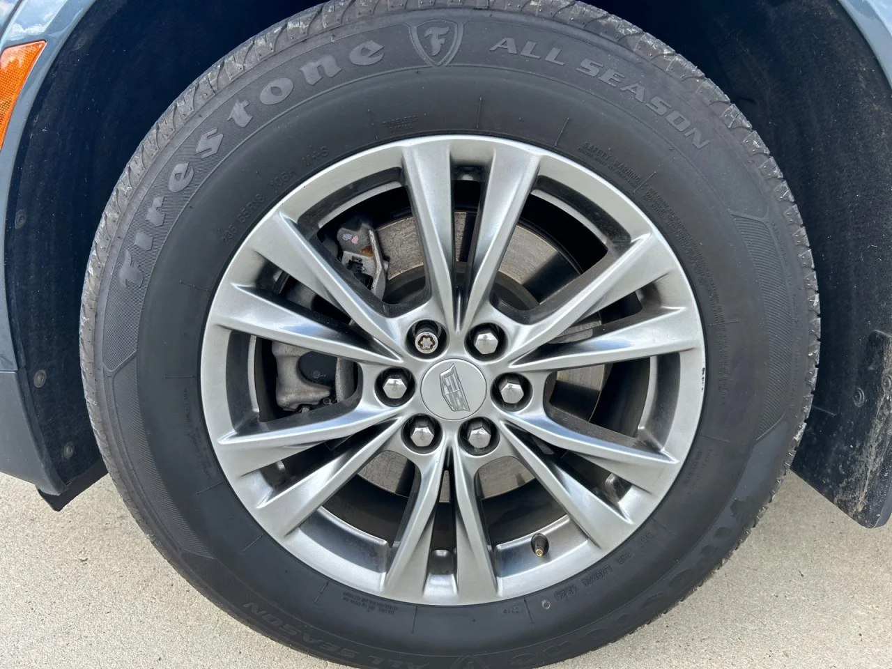 Used 2021 SHADOW METALLIC Cadillac FWD Premium Luxury image 9