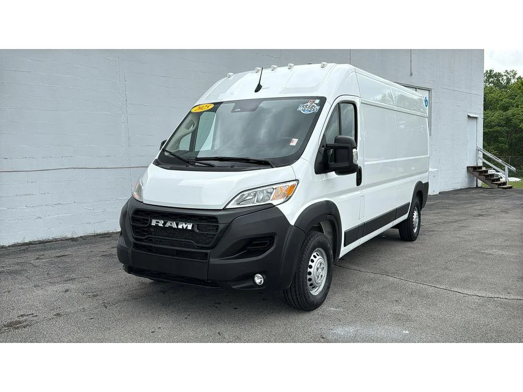 Used 2025 Bright White Clearcoat Ram Tradesman CARGO 159WB HIGH ROOF 3.6L image 11