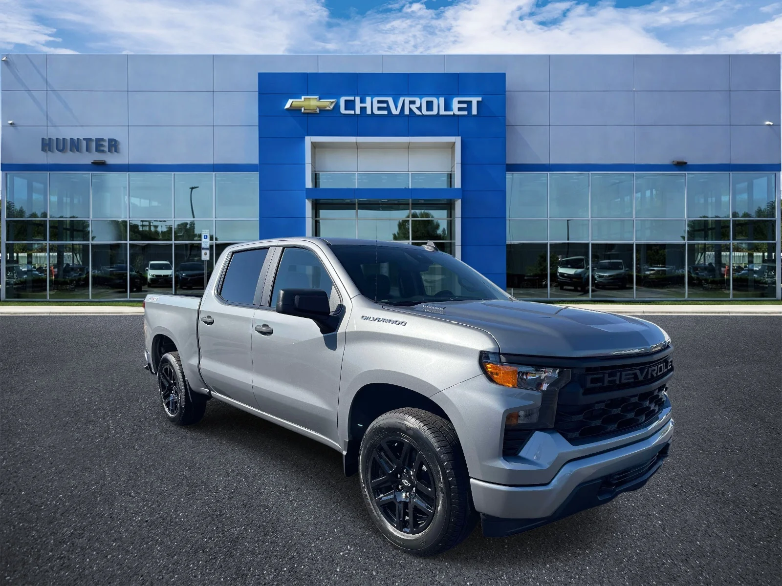 New 2026 Sterling Gray Metallic Chevrolet Custom image 1