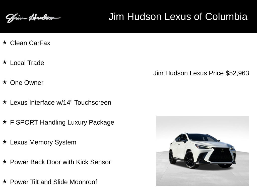Certified Used 2026 WHITE NOVA GLASS FLAKE Lexus 350 F SPORT Handling image 4