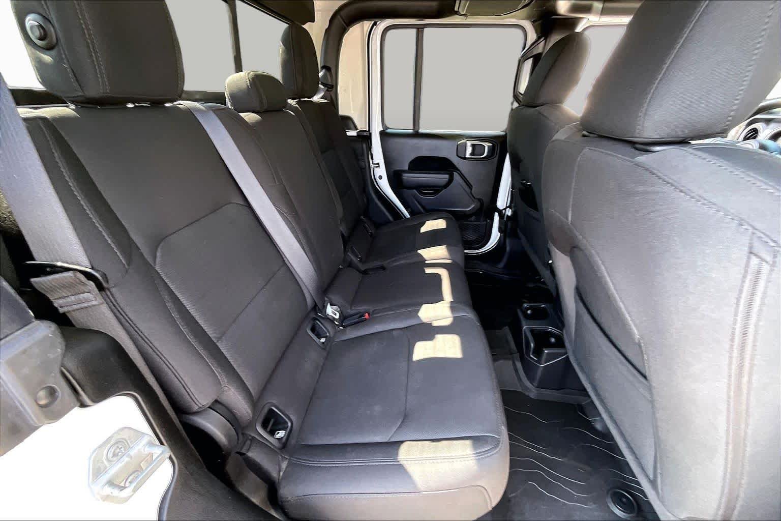 Used 2022 Bright White Clearcoat Jeep Willys image 18