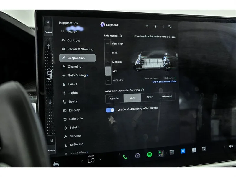 Used 2022 Red Multi-Coat Tesla Plaid image 27