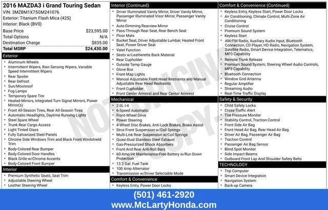 Used 2016 Silver Mazda i Grand Touring image 12