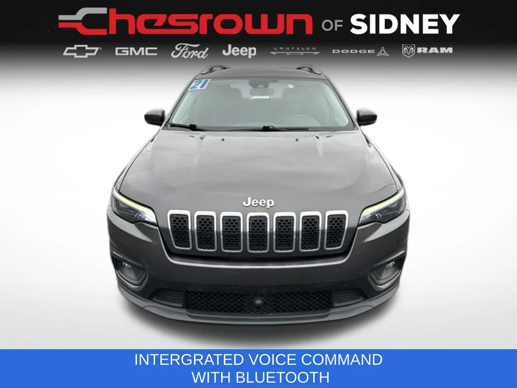 Used 2021 Jeep Cherokee Latitude Lux with VIN 1C4PJMMX5MD223837 for sale in Sidney, OH