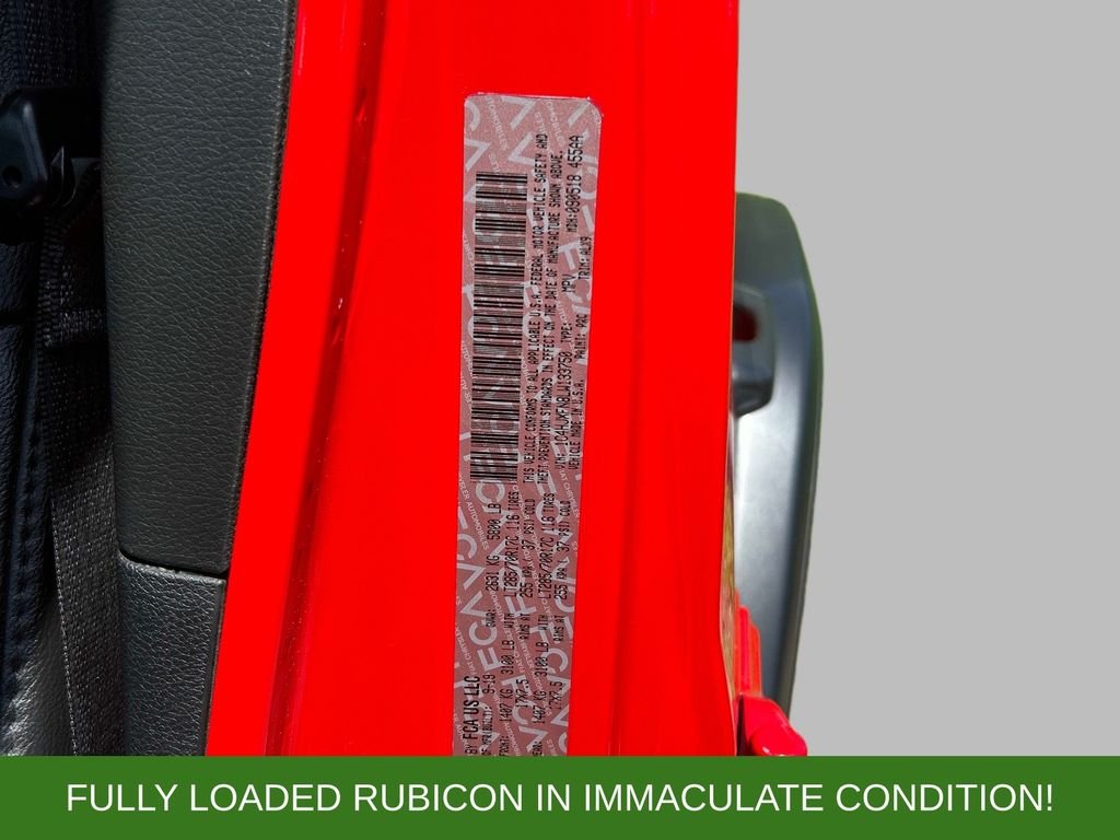 Used 2020 Red Jeep Unlimited Rubicon image 32