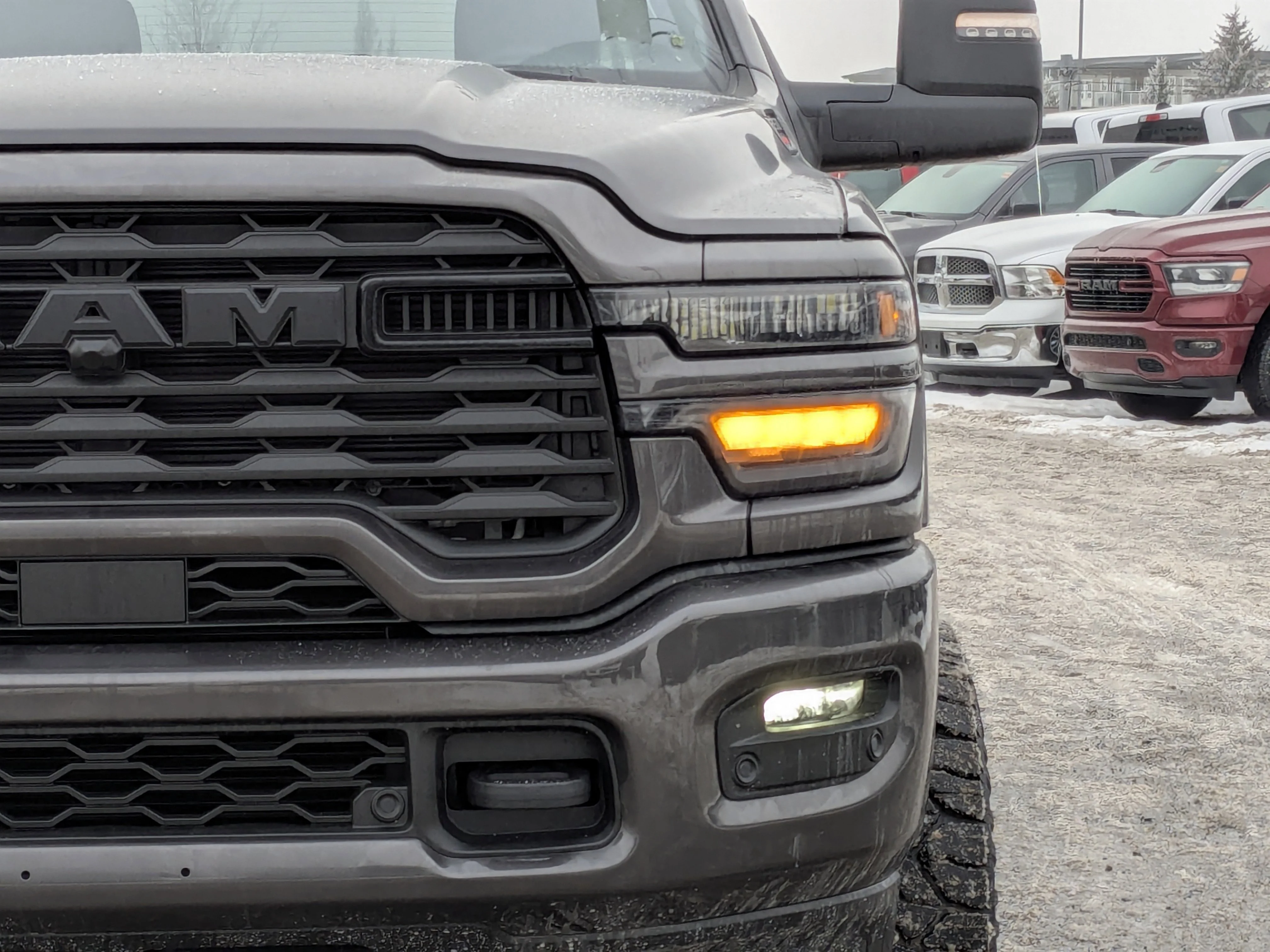 New 2025 Grey RAM BIG HORN - - CUMMINS HO - 5 LIFT - 35 A/T TIRES - FUELS & TONS MORE! image 10