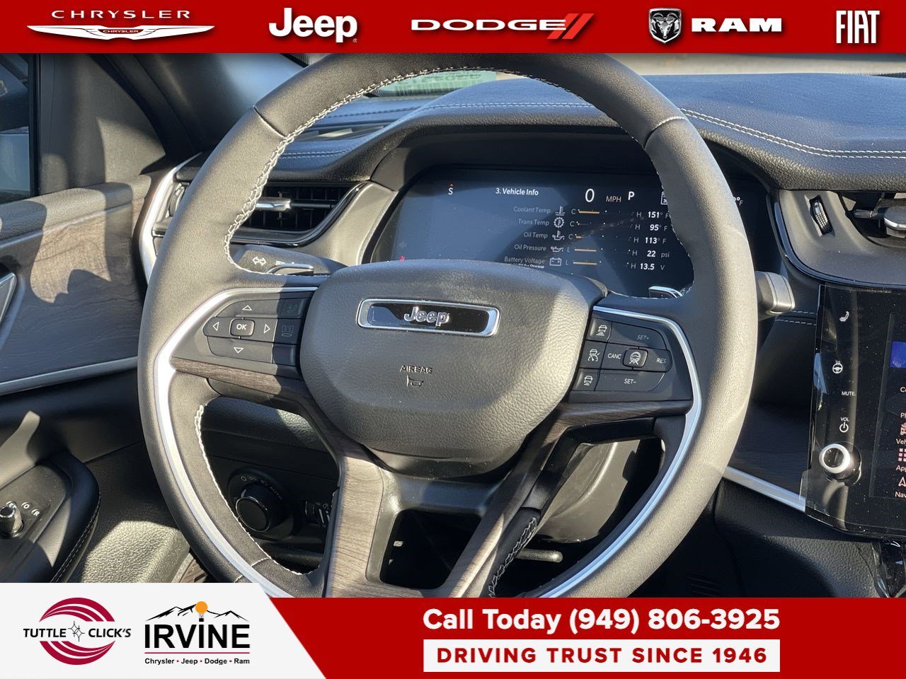 New 2026 Baltic Gray Metallic Clear-Coat Exterior Paint Jeep Laredo Altitude image 15