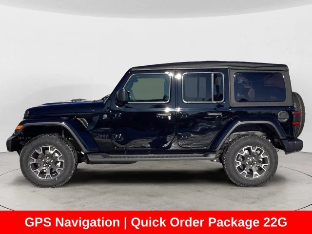 New 2026 Black Clearcoat Jeep 4-DOOR SAHARA image 2