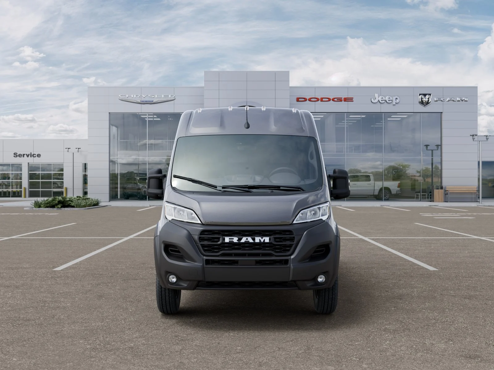 New 2026 Granite Crystal Metallic Clearcoat RAM High Roof image 33