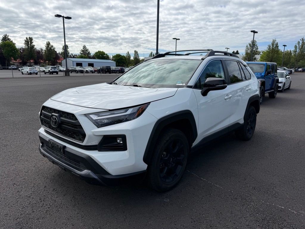 Used 2022 White Toyota TRD Off Road image 3